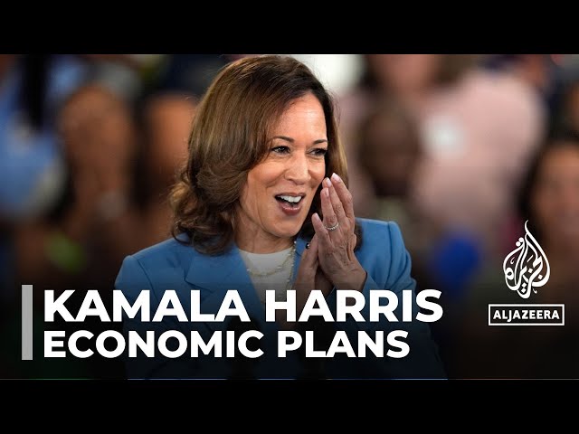 US presidential election: Democratic candidate Harris lays out economic plans