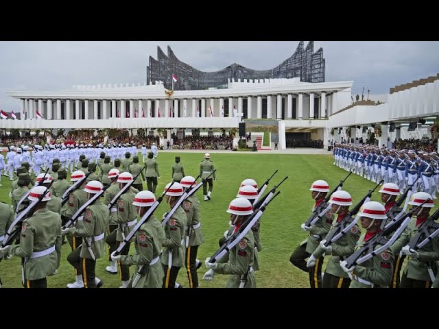 ⁣Indonesia's Independance day held in unfinished capital of Nusantara for first time