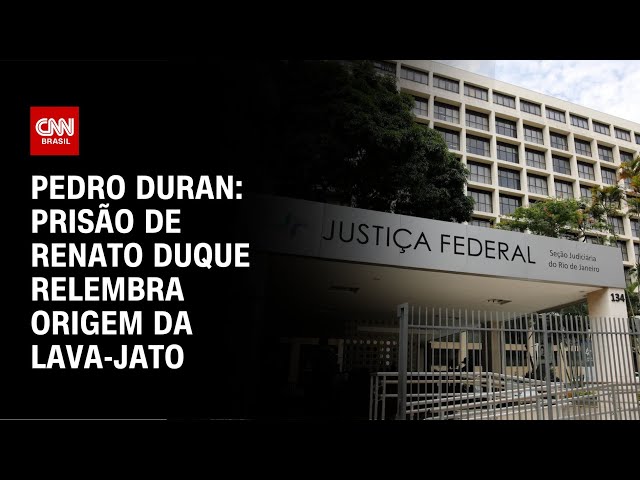 ⁣Pedro Duran: Prisão de Renato Duque relembra origem da Lava-Jato | AGORA CNN