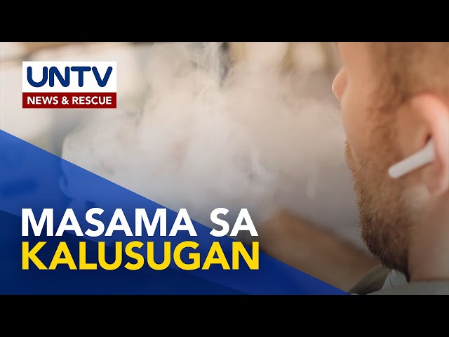 ⁣Panganib na dulot ng e-cigarette at vaping | Now You Know