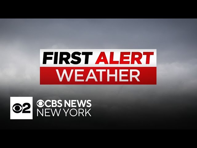 ⁣First Alert Weather: High surf, rain chance in NYC on Saturday