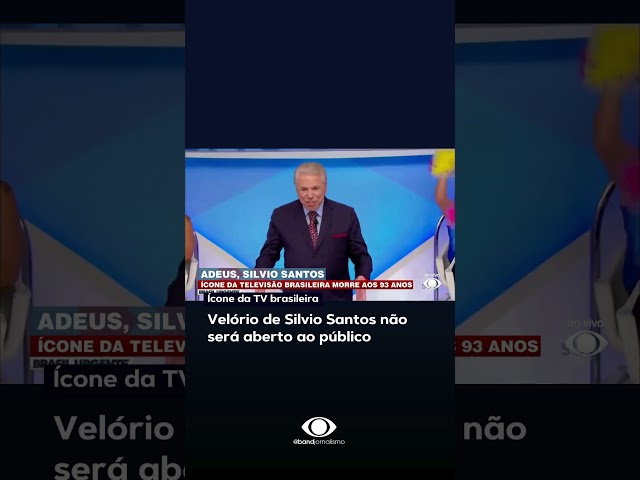 Velório de Silvio Santos não sera aberto ao público #shorts