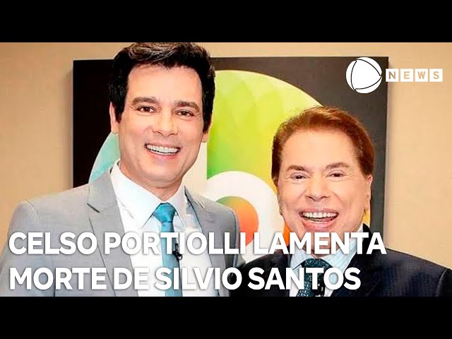 Celso Portiolli lamenta morte de Silvio Santos