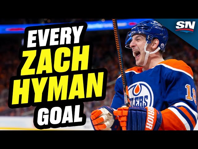 ⁣Every Zach Hyman Goal From The 2023-24 NHL Season