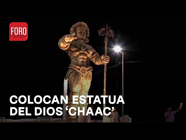 ⁣Estatua de dios maya Chaac desvela guerra de dioses con Poseidón en Yucatán - Sábados de FORO