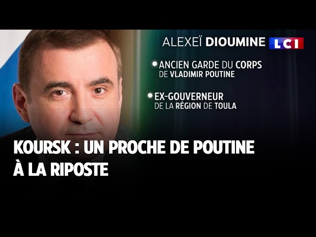 Koursk : un proche de Poutine à la riposte