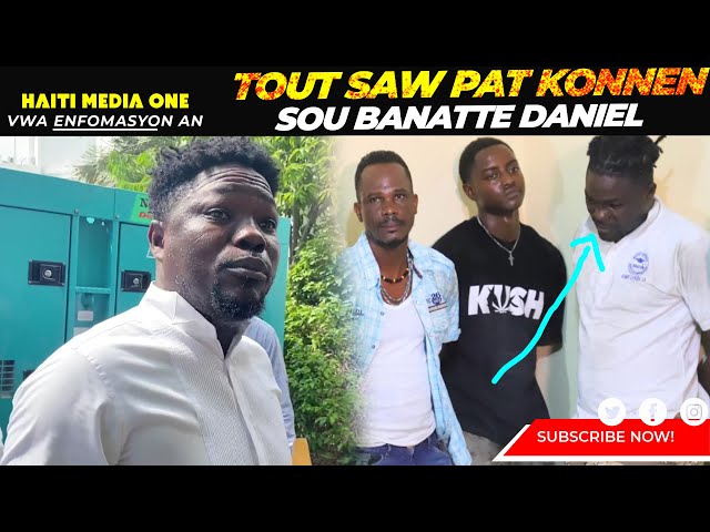 ⁣DCPJ Mete Tout Kaka Chat Banatte Daniel Deyò, Wa Sezi Toiut Saw Pat Konnen Sou Towo Sa