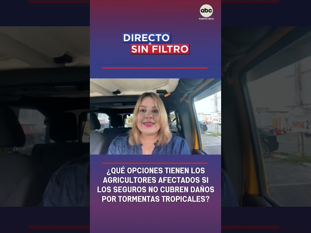 ⁣Directo y Sin Filtro: ¿Cómo afectó la tormenta Ernesto a la agricultura en Puerto Rico?