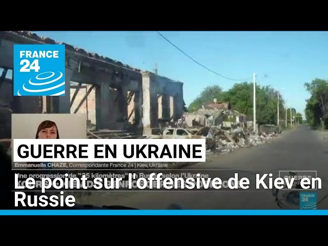 Kiev "renforce" ses positions près de Koursk, la Russie assure avoir repoussé de nouveaux 