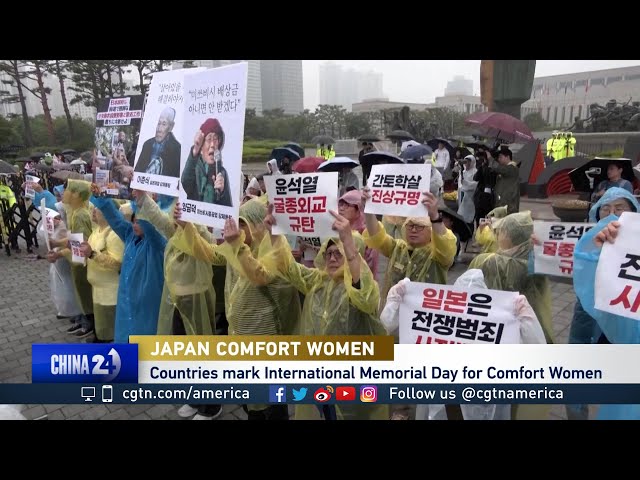 ⁣International Memorial Day for Comfort Women celebrated across the globe