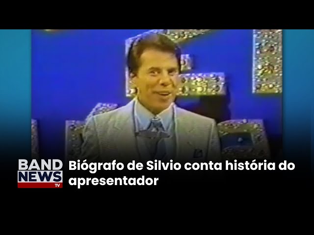 "Silvio foi o maior ícone da cultura popular", diz biógrafo de Silvio Santos | BandNews TV