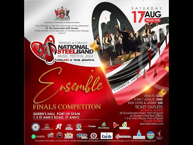 ⁣Pan Trinbago's Ensemble Finals