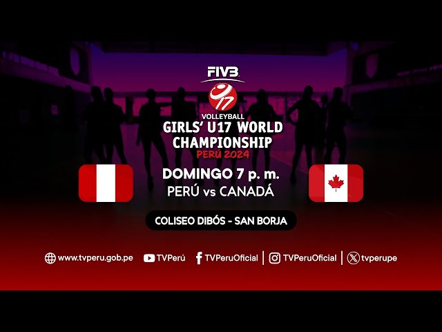 Mundial de Vóley Femenino Sub-17 (18/08/2024) Promo | TVPerú