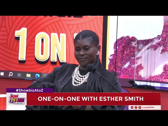 ⁣I’ll release a new song every 6 months while working with Kwame Yeboah - Esther Smith. #ShowbizAtoZ