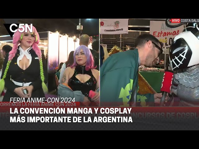 ⁣ANIME-CON 2024: MANGA, COSPLAY y CULTURA JAPONESA en ARGENTINA