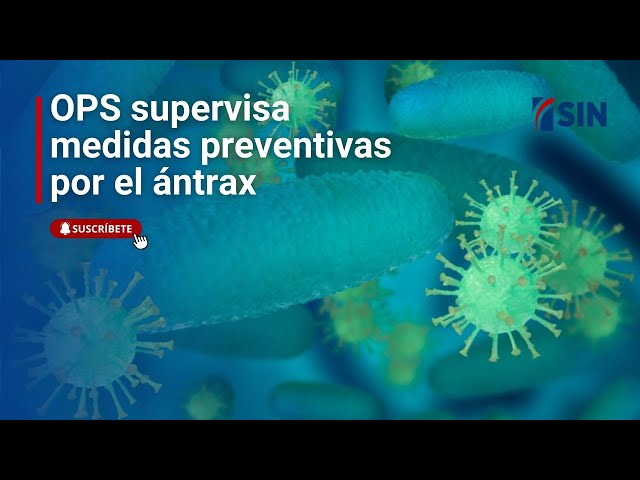 ⁣OPS supervisa medidas preventivas por el ántrax