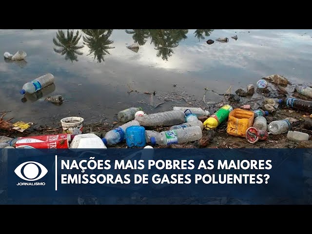 Nações mais pobres podem ser as maiores emissoras de gases poluentes