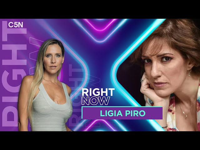 ⁣LIGIA PIRO en RIGHT NOW | ENTREVISTA COMPLETA