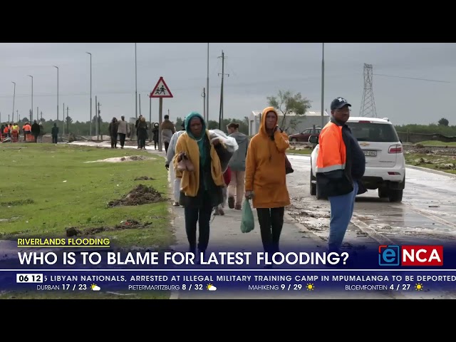 ⁣Who is to blame for Riverlands flooding?