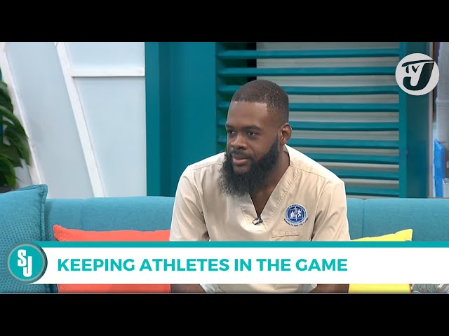 ⁣Keeping Athletes in the Games with Chaz-Anthony James | TVJ Smile Jamaica