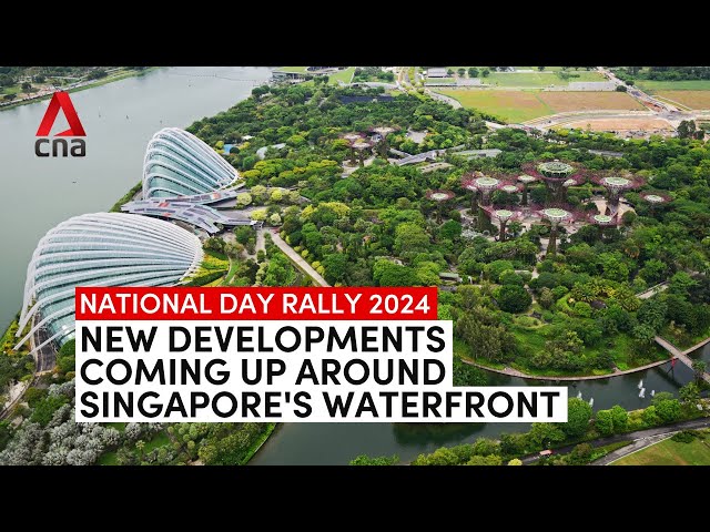 ⁣"Exciting new developments" coming up around Singapore's waterfront | National Day Ra