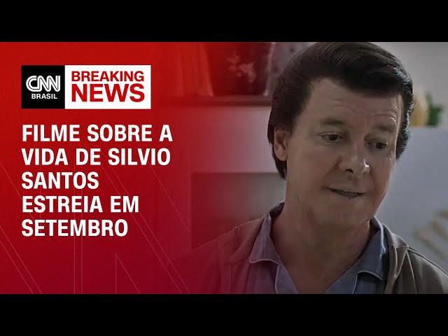 ⁣Filme sobre a vida de Silvio Santos estreia em setembro | AGORA CNN