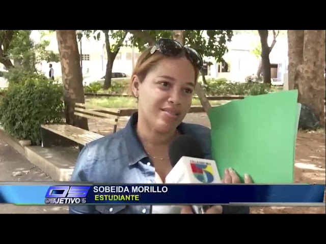 ⁣Abandonada está la biblioteca Pedro Mir de la UASD