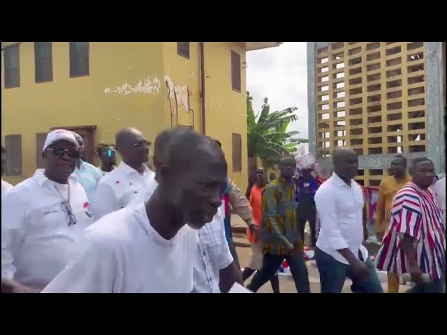 ⁣NPP Manifesto Launch: Arrival of Kennedy Agyapong. #ElectionHQ