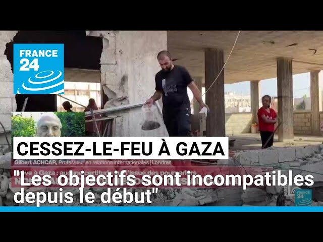 Cessez-le-feu à Gaza : des négociations "qui se sont enlisées" avec des objectifs "in