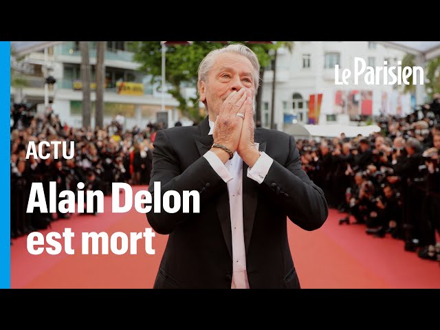 Alain Delon, l'un des monuments du cinéma français, est mort à 88 ans