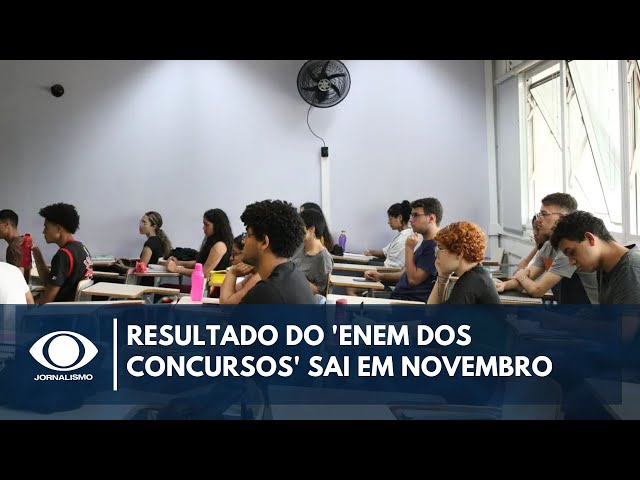 Resultado do 'Enem dos Concursos' será divulgado no dia 21 de novembro