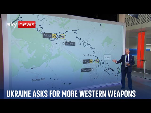 ⁣What is Ukraine's strategy after it invaded Russia's Kursk region?