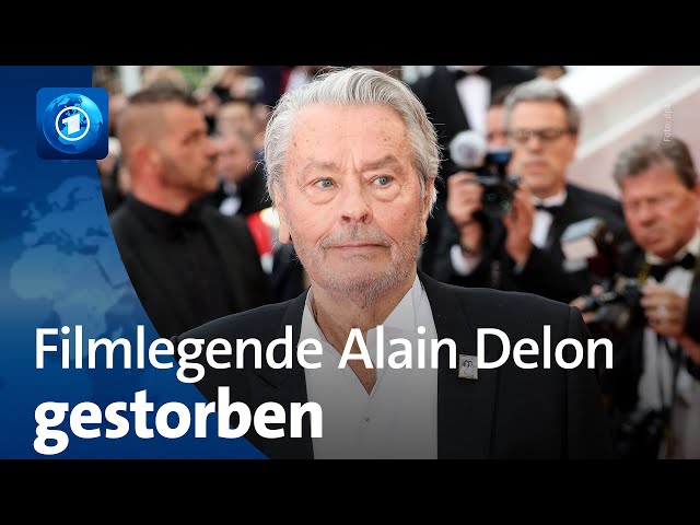 ⁣Französischer Schauspieler Alain Delon gestorben