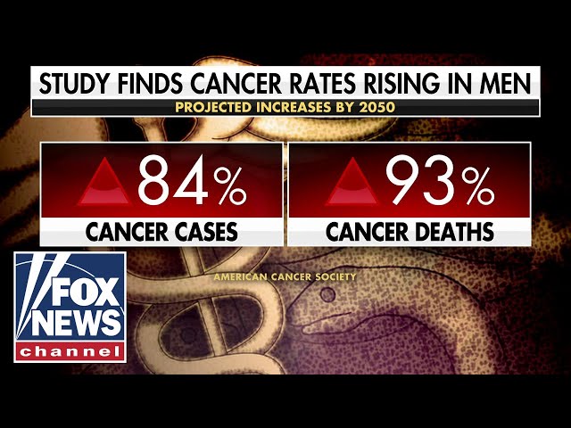 ⁣Cancer rates among men expected to surge by 2050, study shows