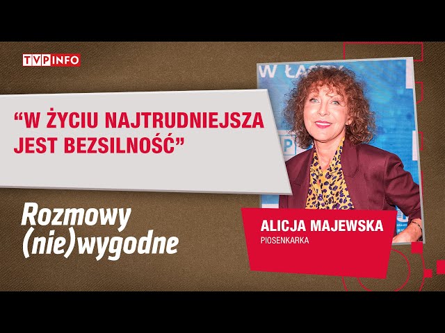 ⁣Alicja Majewska: w życiu najtrudniejsza jest bezsilność, niemożność pomocy | ROZMOWY NIE(WYGODNE)