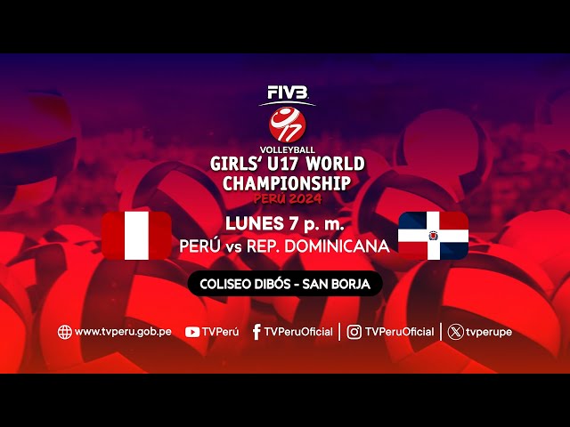 Mundial de Vóley Femenino Sub-17 (19/08/2024) Promo | TVPerú