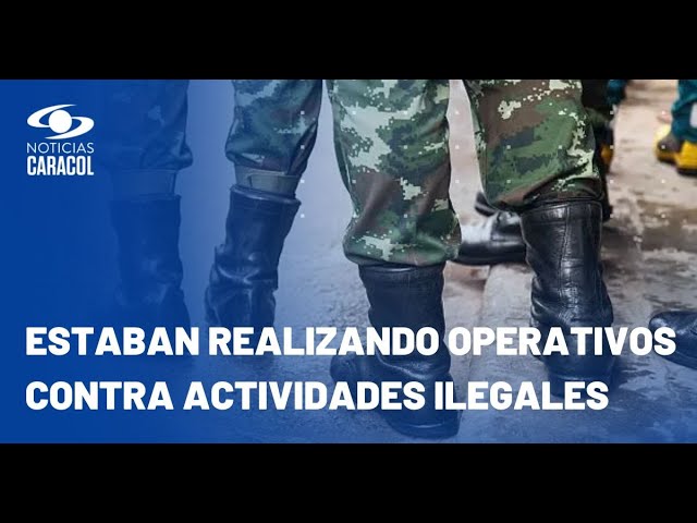 ⁣32 soldados lograron escapar de una comunidad campesina del Guaviare que los había secuestrado