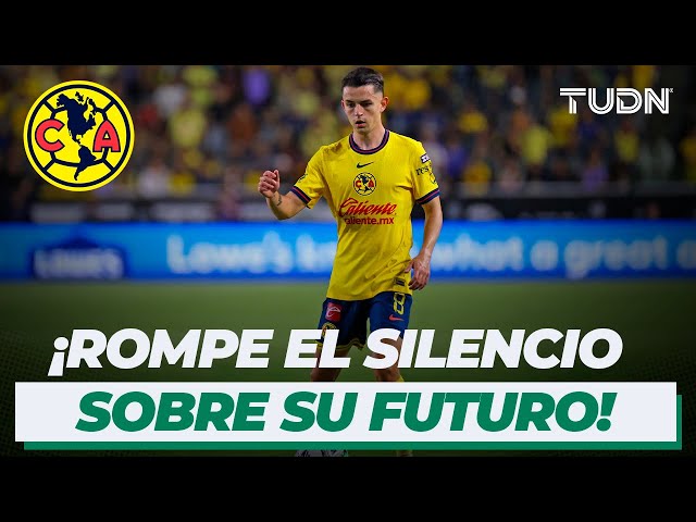 ¡ÁLVARO FIDALGO aclaró si su futuro está o no en el América! | TUDN