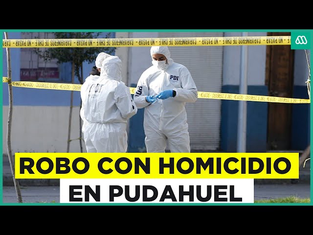 ⁣Robo con homicidio en Pudahuel: Fue abordado en la vía pública