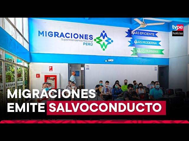 Migraciones emite salvoconductos de viaje a extranjeros