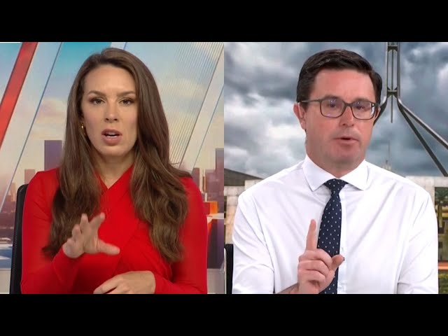 David Littleproud clashes with Sky News host over Dutton’s calls for visa ban