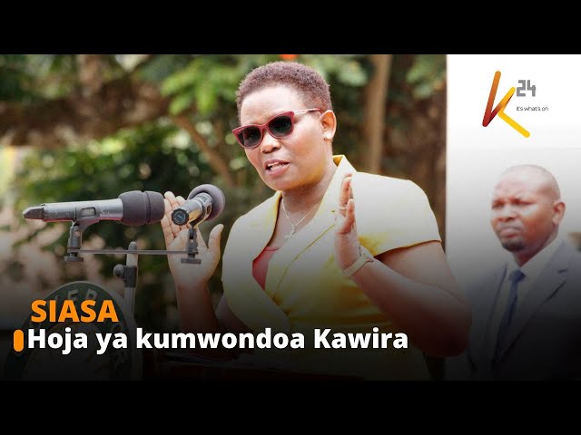 ⁣Hoja ya kumwondoa afisini gavana Meru Kawira Mwangaza