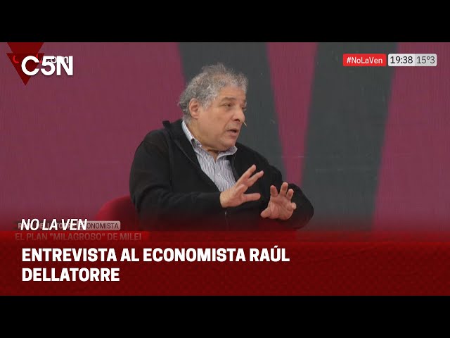 ⁣RAÚL DELLATORRE: ¨El GOBIERNO NO le habla a la GENTE, le habla al FMI¨