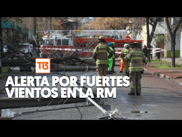 A prepararse: Alerta Temprana Preventiva por fuertes vientos en la RM