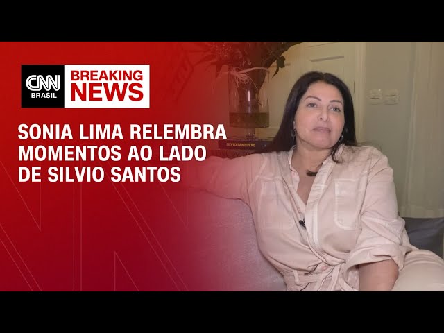 Sonia Lima relembra momentos ao lado de Silvio Santos | CNN BRASIL