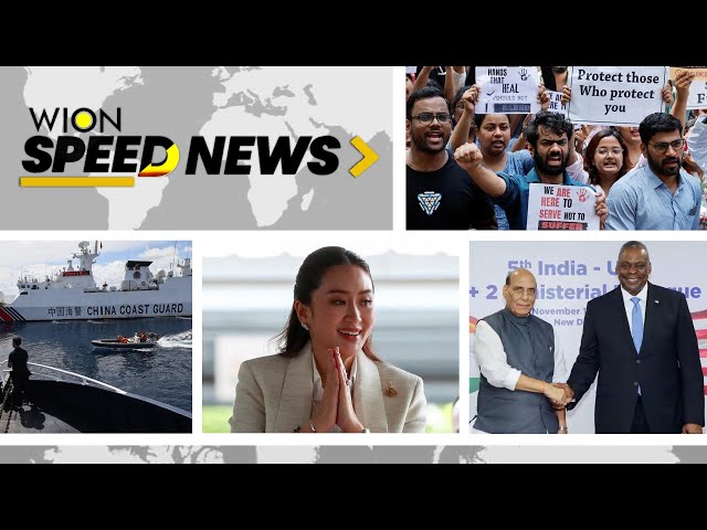 ⁣India's Defence Minister to visit US | Thailand's youngest Prime Minister | Speed News | W