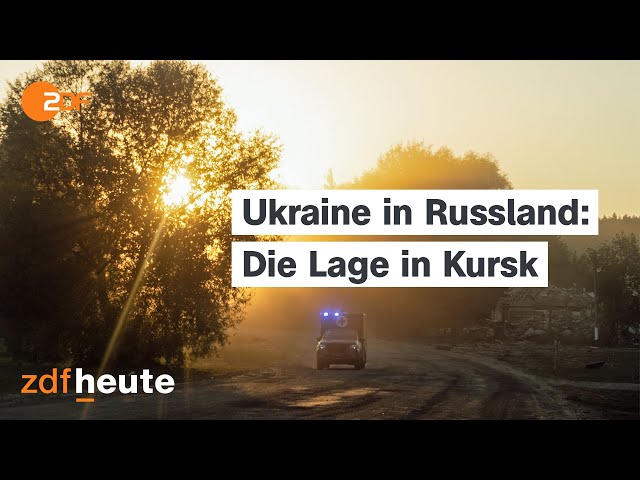 ⁣Kursk-Offensive: Unterwegs mit dem ukrainischen Militär im Grenzgebiet zu Russland