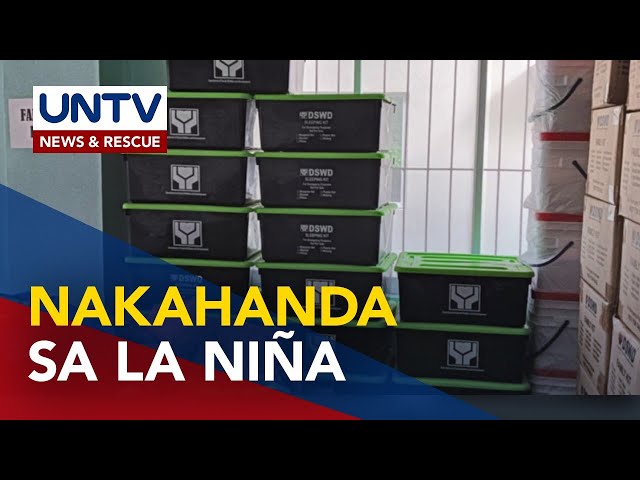 ⁣DSWD, pinaghahandaan na rin ang posibleng epekto ng La Niña