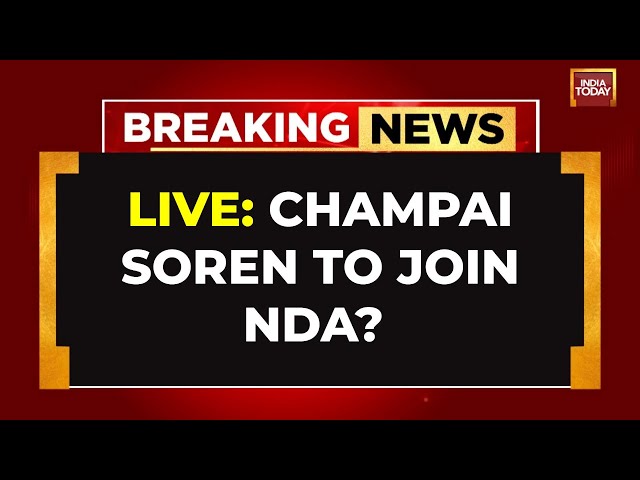 LIVE: Union Minister Manjhi Welcomes Ex-Jharkhand CM Champai Soren To 'NDA Family' | India