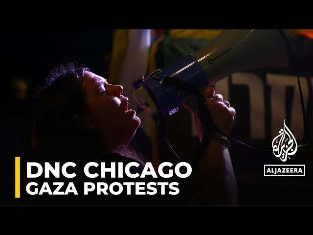 Democratic National Convention party prepares for protests over war on Gaza